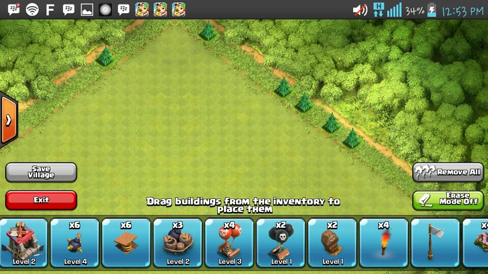 clash of clans coc th8 lv78 hampir mentok builder 4 gems 1200an depok murah