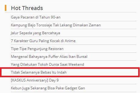 Ini Bebas Yang Enggak Boleh Bebas (Bebas Bersyarat)