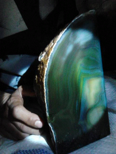 bongkahan batu hijau / ijo cristal atw cingcau sempurna
