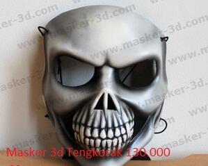 MASKER 3D FULL FACE TENGKORAK,ARMY MURAH MERIAH full face