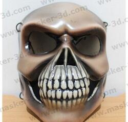 MASKER 3D FULL FACE TENGKORAK,ARMY MURAH MERIAH full face
