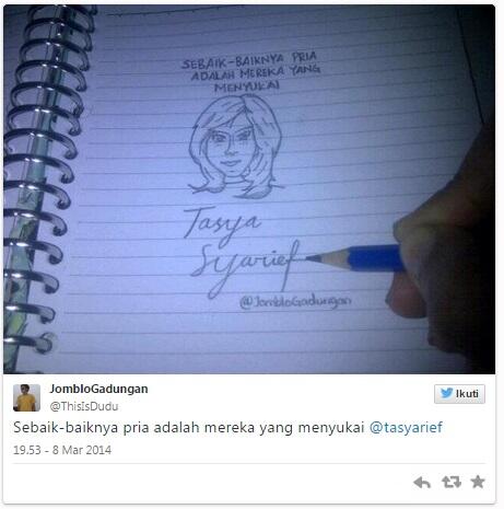 Segudang Pujian (Gombal) untuk Tasya Syarief?