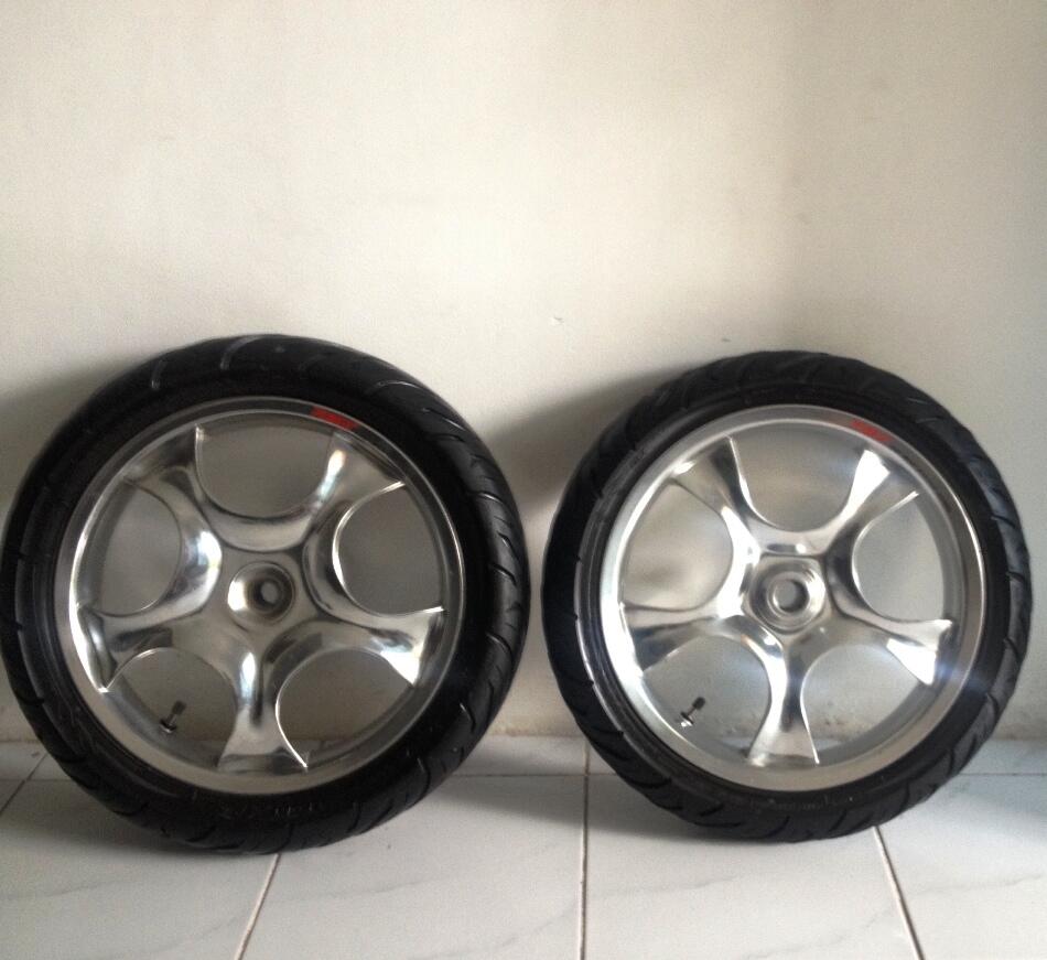 DIJUAL VELG VARIO - POWER RACING CHROME