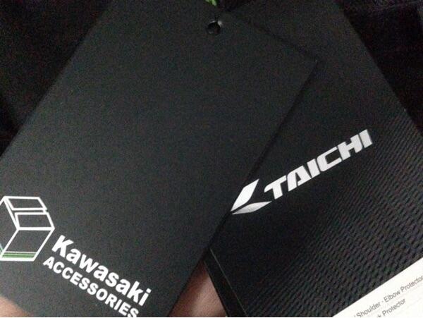 JAKET KAWASAKI RS TAICHI BLACK / GREEN LIST XL(50)