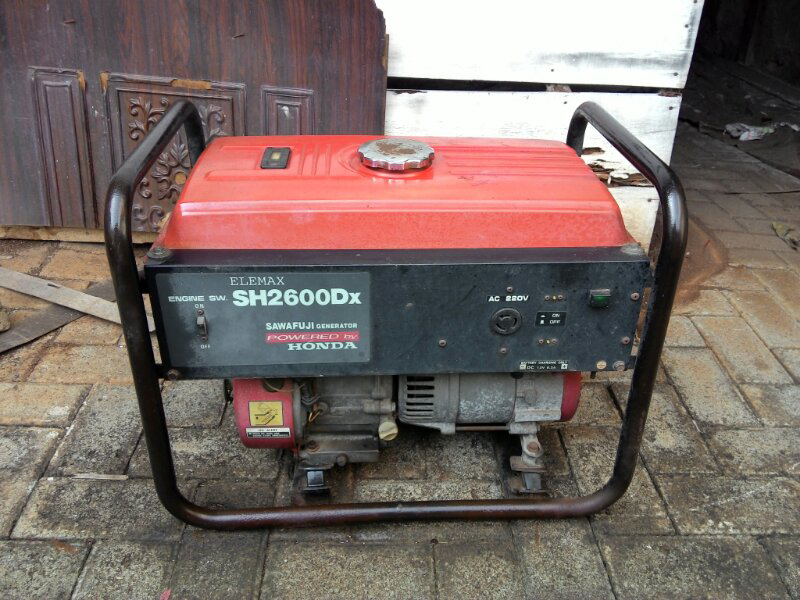 Cari [wts] genset honda elemax SH 2600 dx 2nd 2200kva 