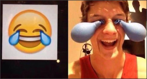 &#91;NGAKAK GULING-GULING&#93; Beberapa Emoticon Dalam Kehidupan Nyata