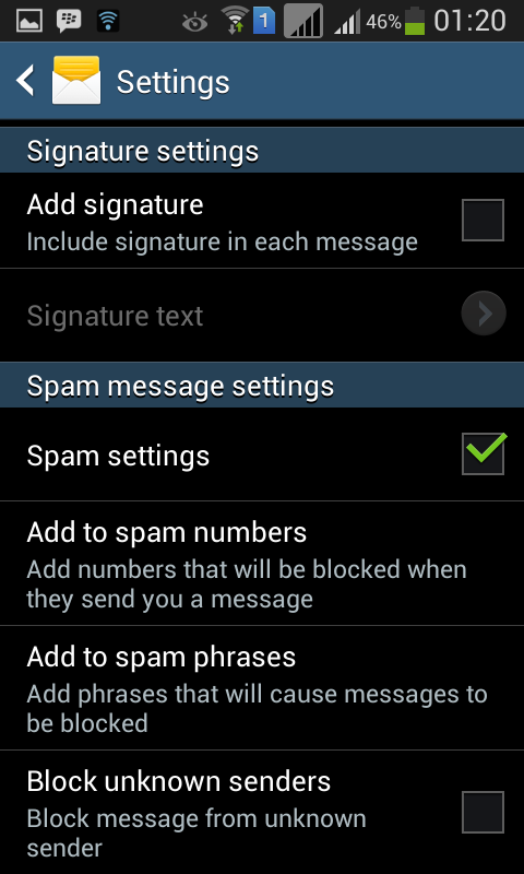 Mengatasi SMS Iklan (Khusus Android)