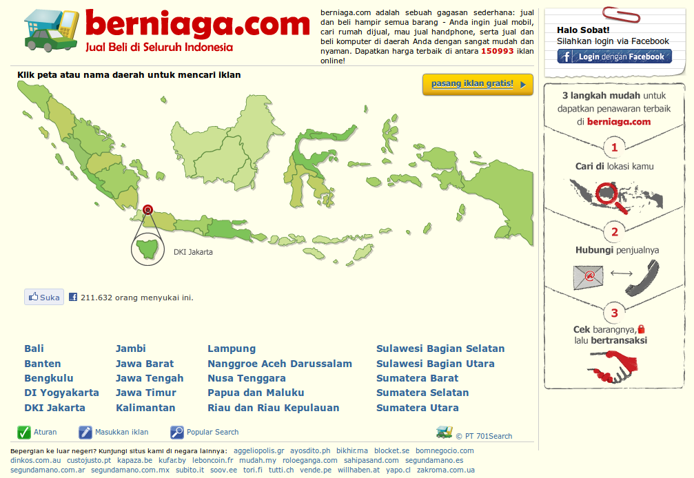 Diambil Alih OLX, Berniaga.com Tutup