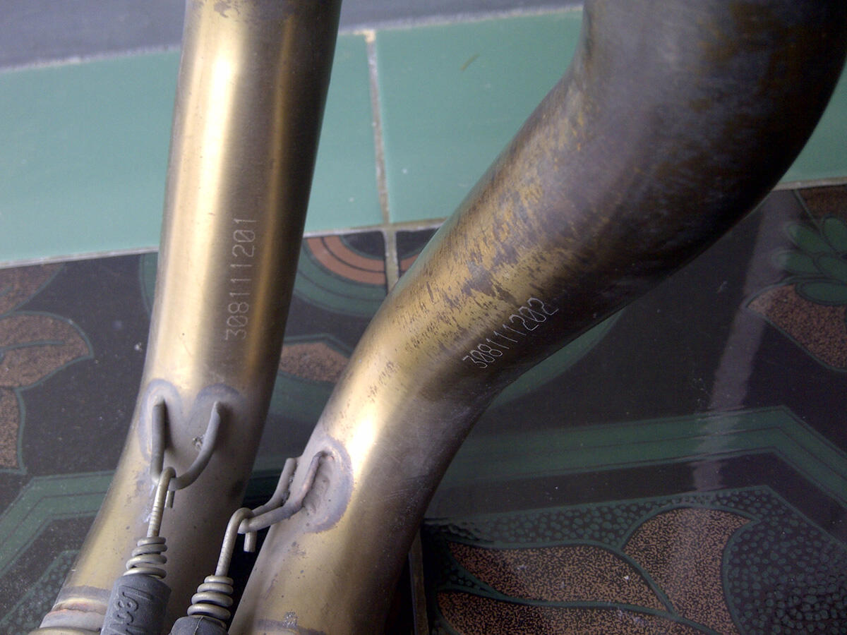 FS : Knalpot leovince sbk evo I full system ORIGINAL ninja 250