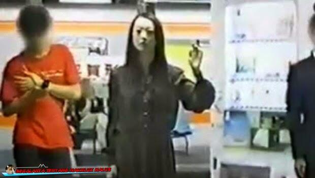 PENAMPAKAN HANTU MENYERAMKAN GEGERKAN JEPANG (+VIDEO)