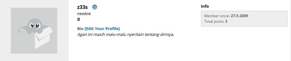 Sabar Aja ... yang penting masih terus ngaskus