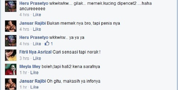 Status Facebook Yang Bikin Ane Ngakak :D