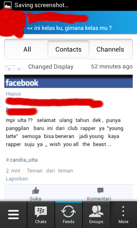 Temen ane di ucapin HBD sama temennya yg udah meninggal REAL NO HOAX