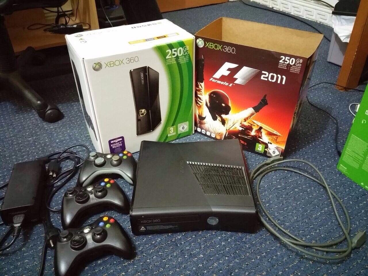 XBOX360 SLIM RGH 250GB MULUS