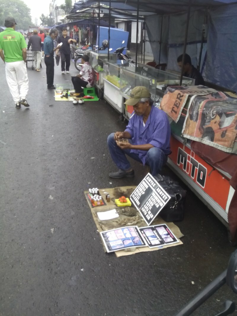 kok dagang kepala monyet kering?