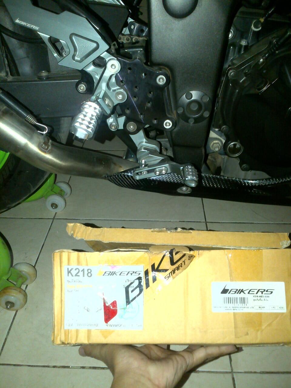 FOOTSTEP DEPAN BIKERS ORIGINAL NINJA FI/KARBU MODEL 2014