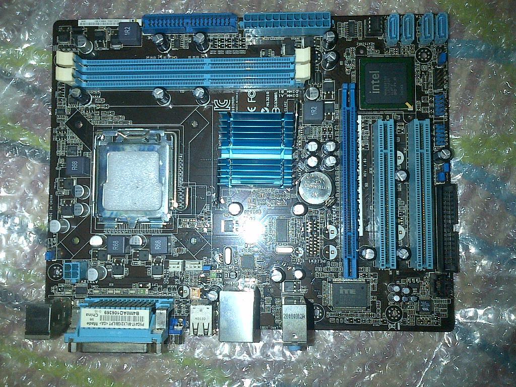 JUAL MOBO ASUS P5G41T-MLX DDR3 FSB1333 DUAL CHANNEL