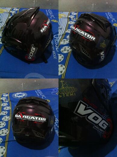 helm Vog Navigator! double visor