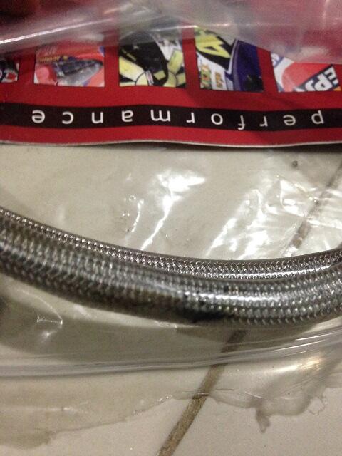 For Sale: Selang Rem/Brake Line HEL ex ninja 250 FI titanium colour