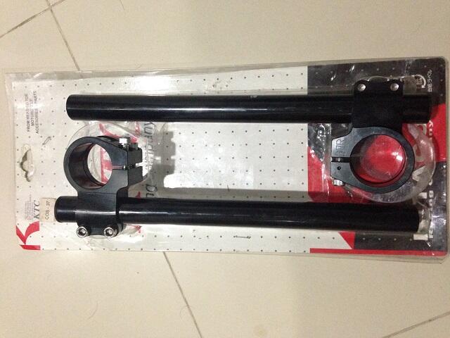 For Sale: Stang Jepit KTC 45 derajat+tutup shock+jalu NInja 250,Kede Maksimal!