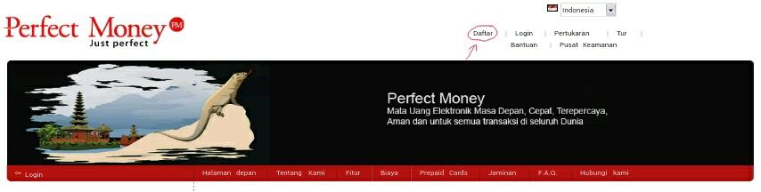 CARA MUDAH MEMBUAT REK PERFECTMONEY