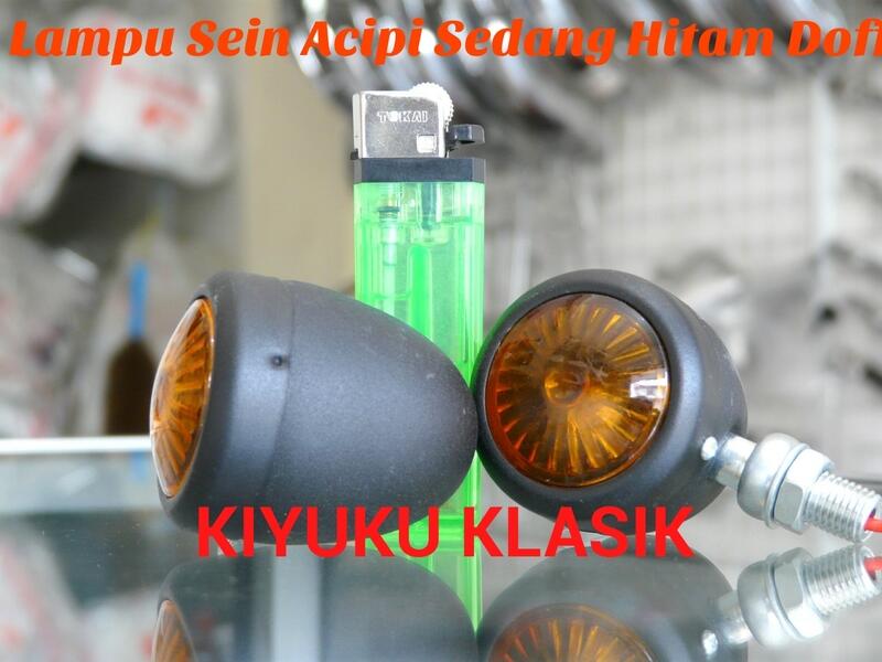 Jual Lampu sein ACP sedang Hitam doff