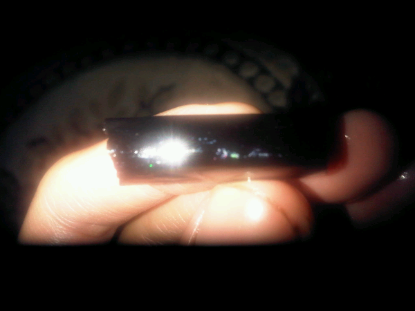 Rough batu black opal