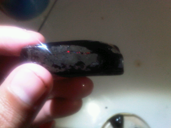 rough batu black opal,bacan doko,biduri laut
