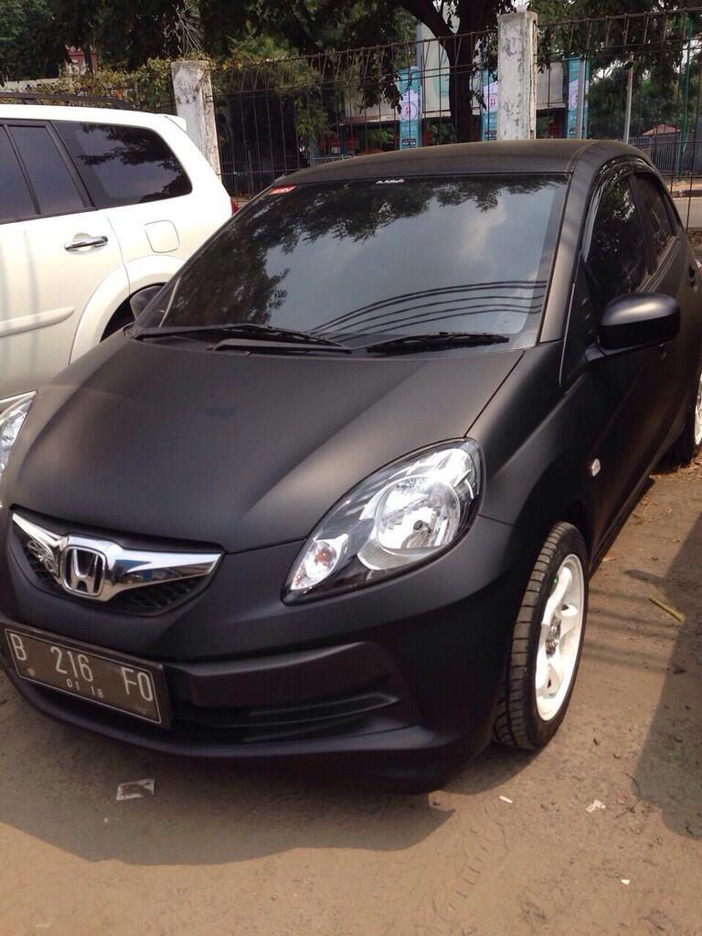 Terjual JUAL Honda Brio S Hitam Doff A T 2013 Matic KASKUS