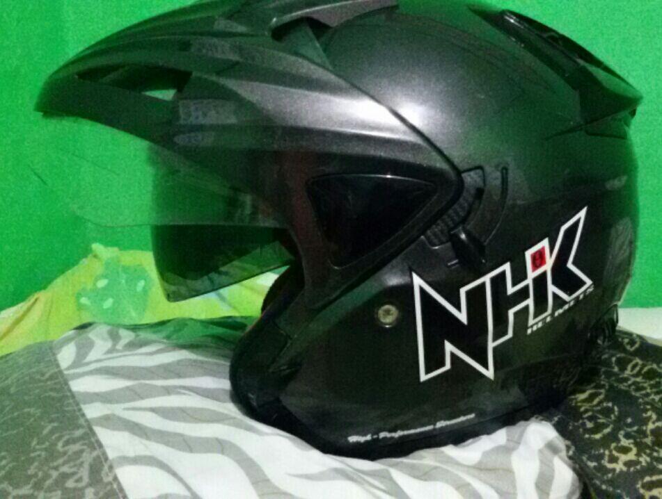 Helm Nhk predator Half Face Double Visor