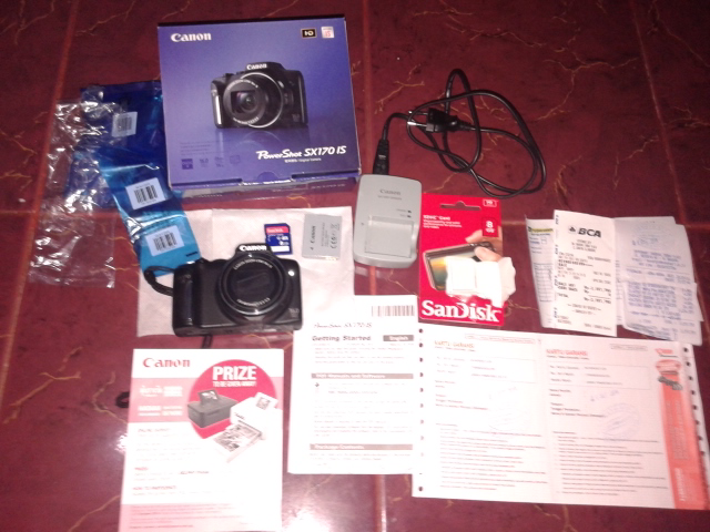 WTS kamera canon powershot sx170 IS mumer BANDUNG