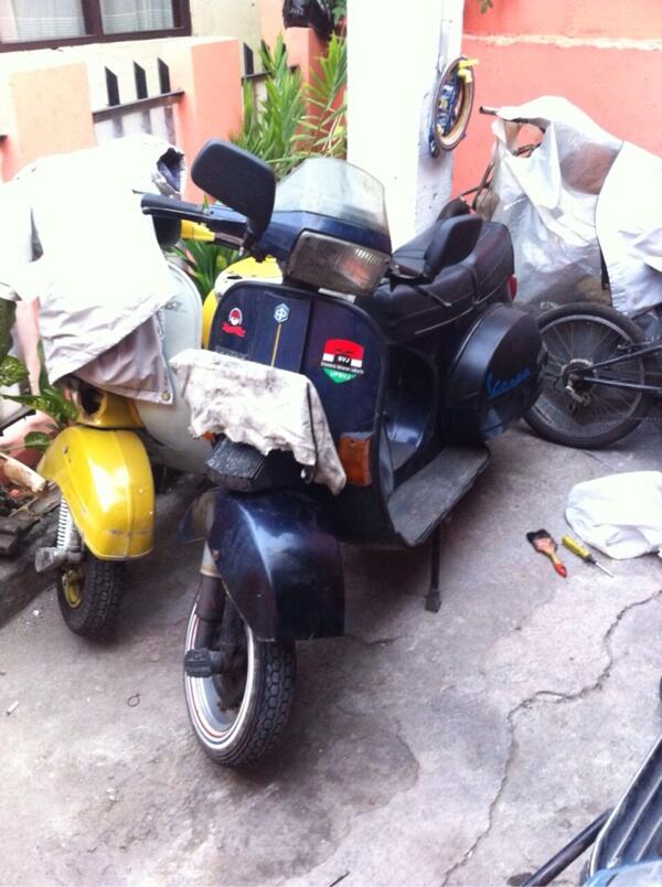 Terjual jual  vespa  excel  tahun 1994 KASKUS