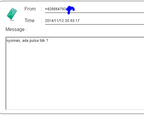 Surat Terbuka untuk Pemilik Nomor 0856-479x-xxx