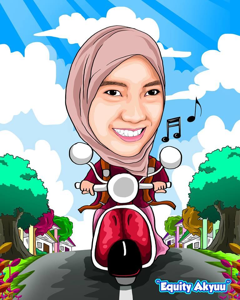 Terjual Jasa Karikatur  Digital Lucu Keren  dan Beda dari 