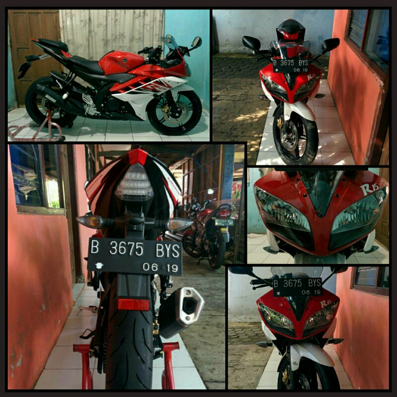 Dijual Yamaha R15 baru 2 bulan mukus 99% butuh uang