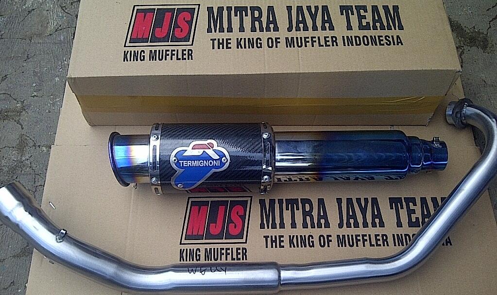 Knalpot termignoni Rainbow for R15, ninja, vixion, byson dll