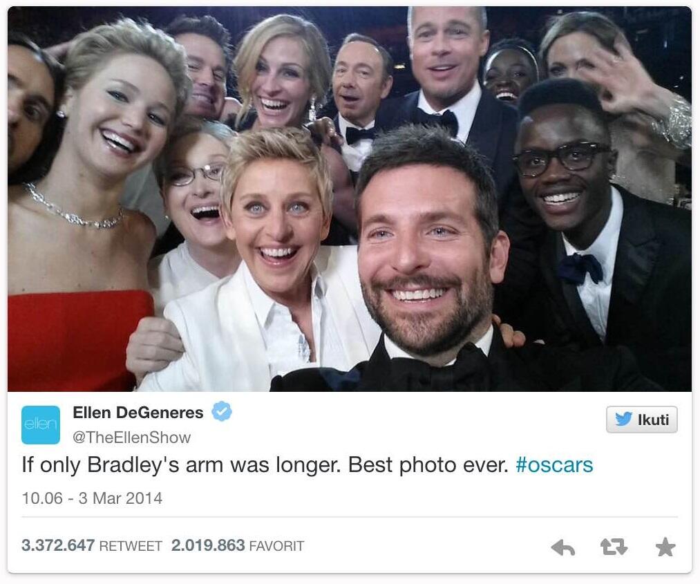 5 Selfie Terbaik 2014
