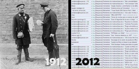 Foto yang menggambarkan Tahun 1912 Vs 2012 Check This Out ...