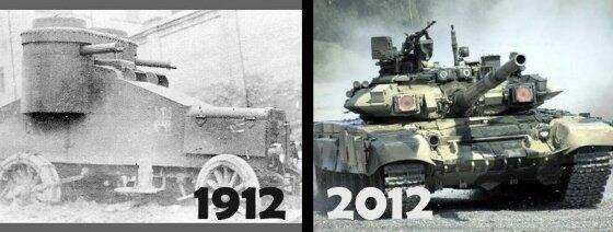 Foto yang menggambarkan Tahun 1912 Vs 2012 Check This Out ...