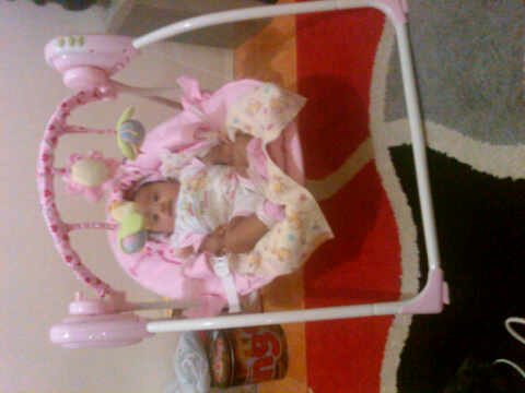 ayunan baby swing coco latte