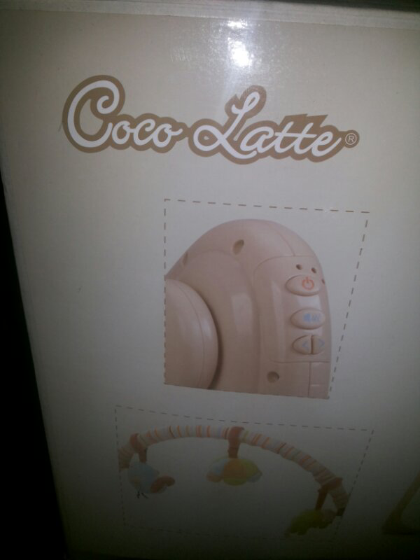 ayunan baby swing coco latte