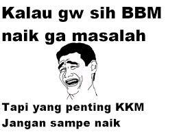 meme kenaikan BBM