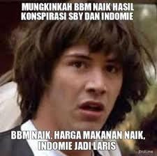 meme kenaikan BBM