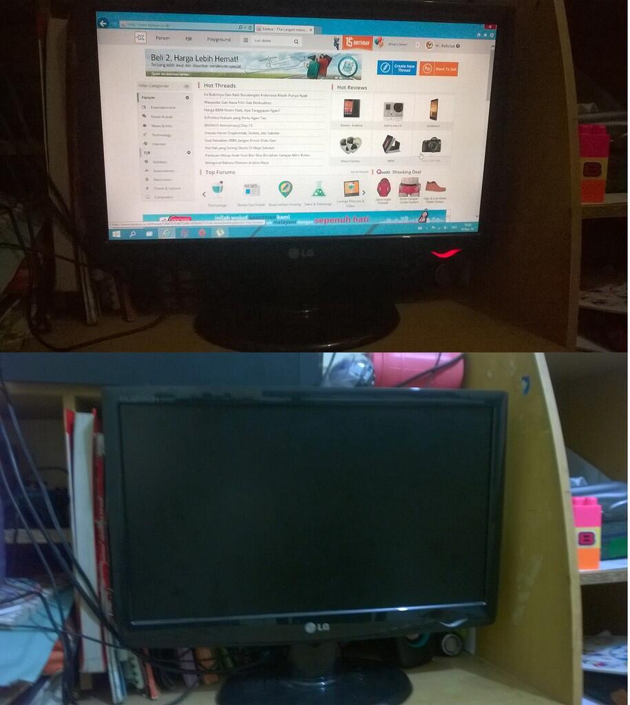 Terjual Monitor LCD LG Flatron W1943C  KASKUS