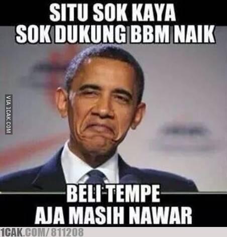 Kumpulan Meme Lucu tanggapi ke naikan BBM (upadte terus)