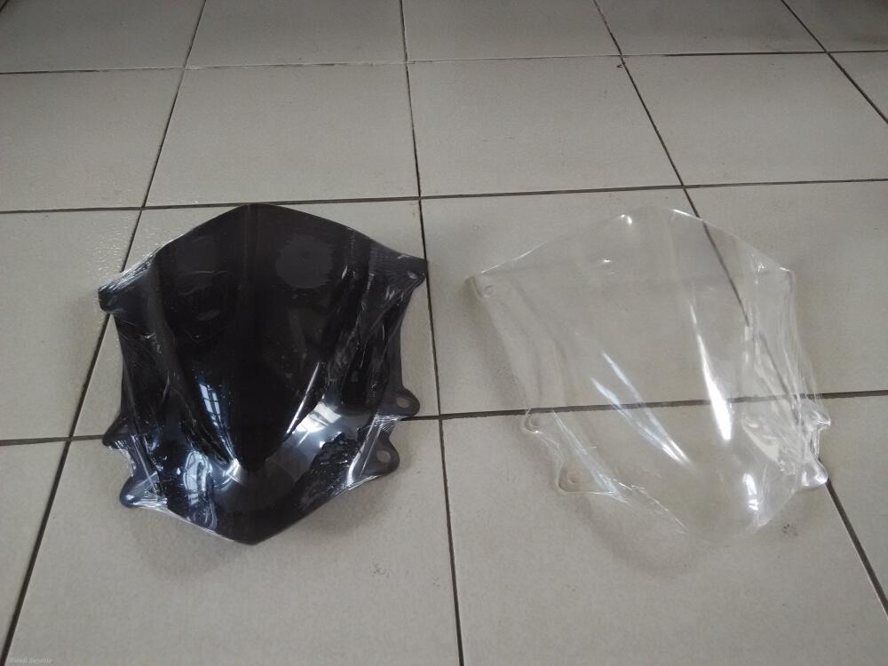 Windshield Ninja New RR n Lampu Sein LED Tempel