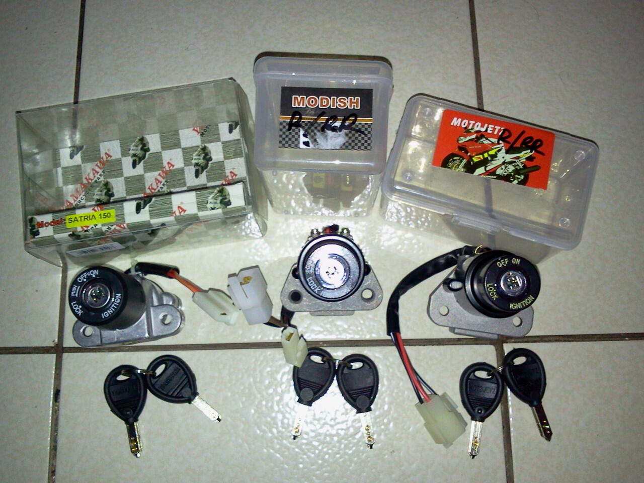 Kunci Kontak Batman/Anti Kunci T - Satria F150 dan Ninja 2T