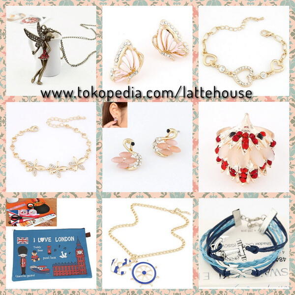 Aksesoris Impor READY STOCK (Kalung, Gelang, Cincin, Anting, Belt, etc)