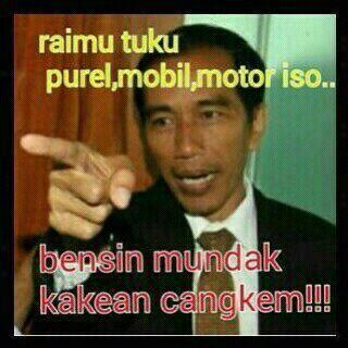 Lihat Meme Lucu Presiden Jokowi Ponsel Harian Foto Yg di 