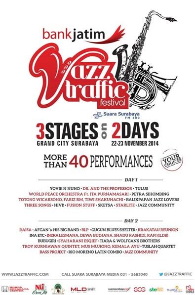 Suka Musik Jazz? Tinggal Di Surabaya dan Sekitarnya??